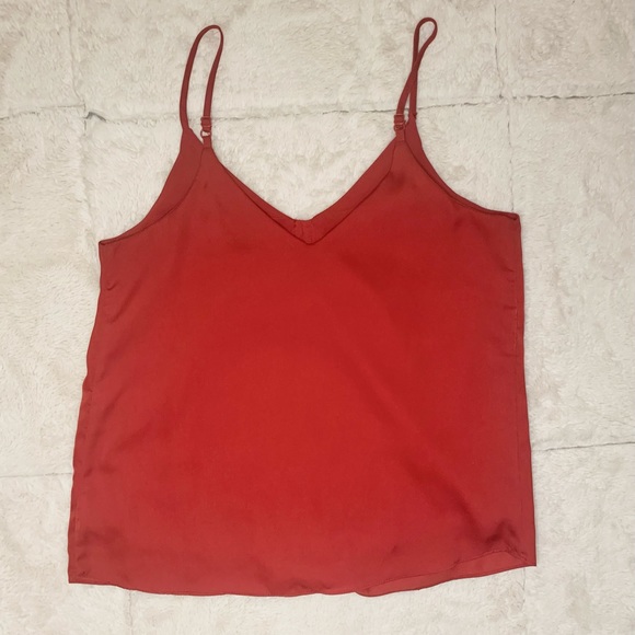 Red Satin Suzy Shoet Camisole - Picture 2 of 5